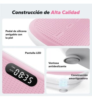 Plataforma Vibratoria Merach Rosa