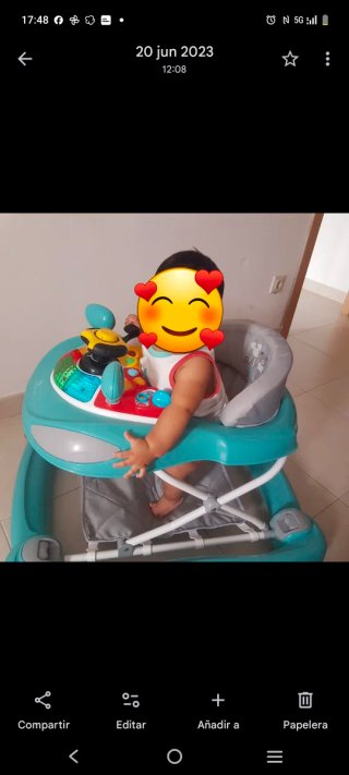 Andador para bebé