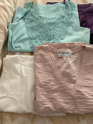 Lote 8 Camisetas Talla L