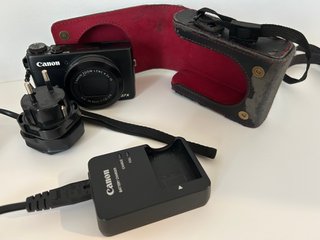 Canon PowerShot G7X Mark I Cámara Digital Negra