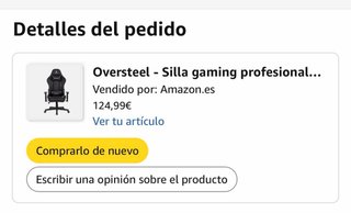 Silla Gamer Oversteel Negra