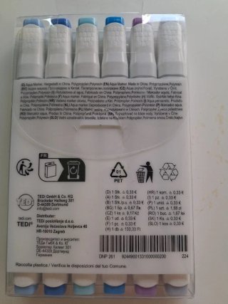 Rotuladores Einhorn Invierno 6 uds