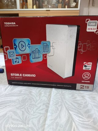 Toshiba STOR.E Canvio 2TB HDD Esterno nero