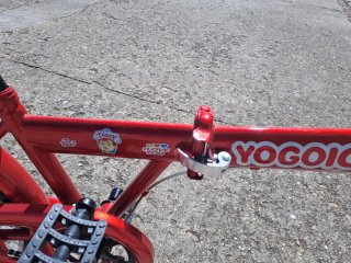 Bicicleta plegable roja YOGOICE
