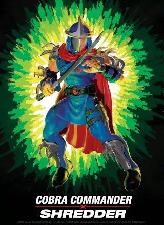 TMNT x G.I. Joe Shredder / Cobra Commander