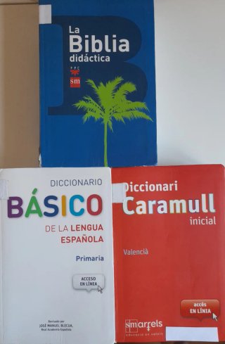 Lote Biblia, diccionario castellano/ valenciano SM