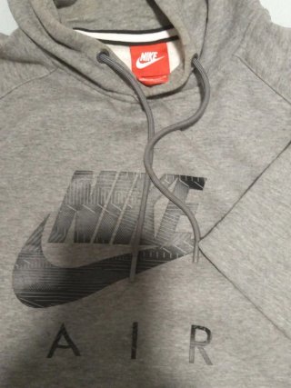 Sudadera Nike Air Gris