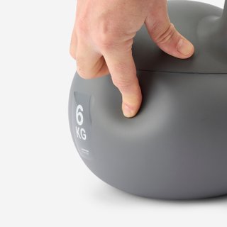 Pesa Rusa Base Blanda Asa Ancha 6 kg