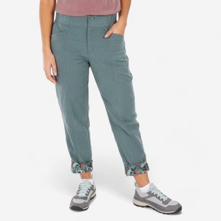 Pantalón de montaña y trekking lino Mujer Quechua NH500