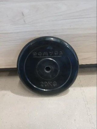 Disco bumper 20 kg de halterofilia, diámetro interior de 50