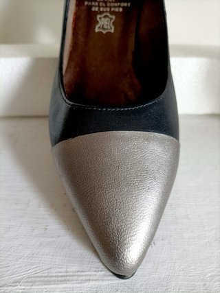 Zapatos Pepe Alba Piel Negra Mujer Talla 35
