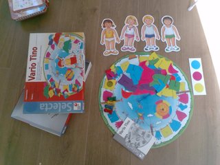 Lote 4 Juegos de mesa infantiles
