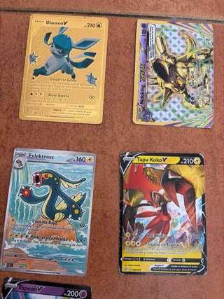 Cartas Pokémon Variadas