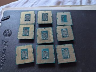 Lote 7 Procesadores Intel Core i3 i5