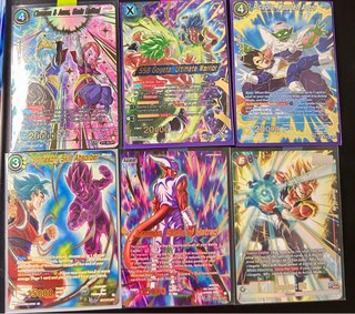 Carte Dragonball Super - Set 6 Carte
