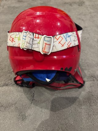 Casco esquí Wedze niña + gafas QUICKSILVER