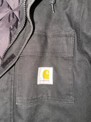 Parka Carhartt Siberian Nera Tg. S