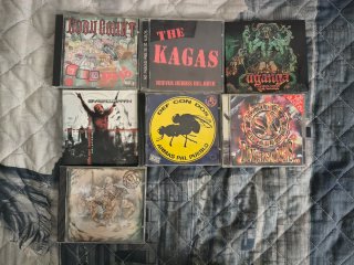 Lote 7 CDs Punk, Hardcore, Metal