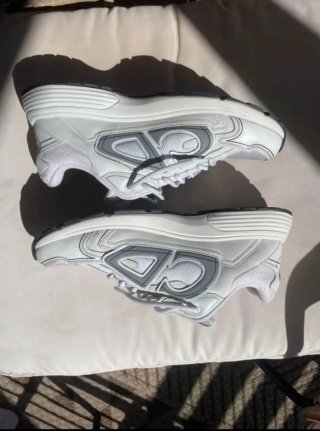 Tênis Dior Branco e Cinza