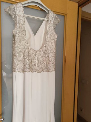Vestido de Novia Rosa Clará Blanco