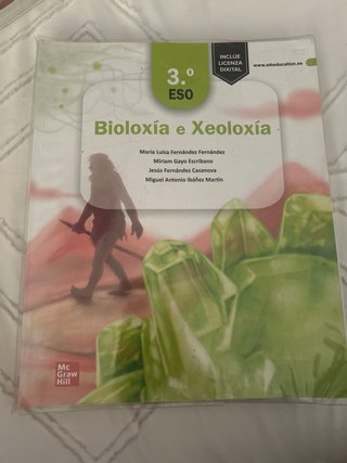 Libro biología 3º ESO