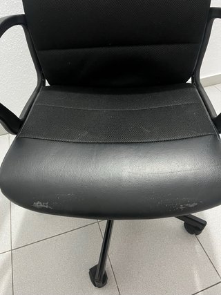 Silla de oficina Ikea negra