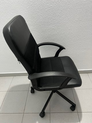 Silla de oficina Ikea negra