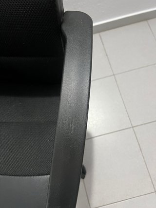 Silla de oficina Ikea negra