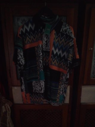 Camisa estampada hombre