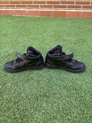 Nike Air Force 1 Mid Negras Talla 38