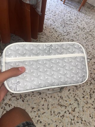 Riñonera Goyard Blanca