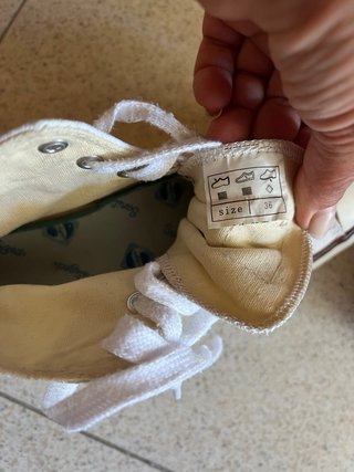 Zapatillas Victoria Botín Plataforma Lona Beige