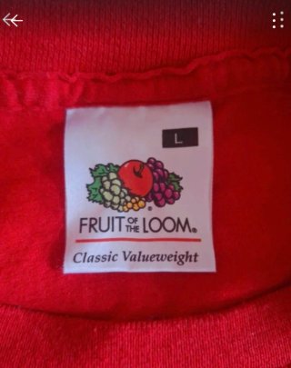 T-shirt Coca Cola Fruit of the Loom L