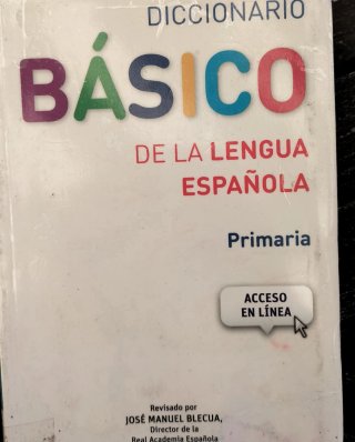 Diccionario básico de la lengua Española primaria