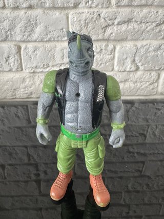 Rocksteady TMNT Action Figure Vintage