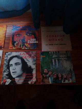 Lote 6 vinilos Pop Rock Internacional y Nacional