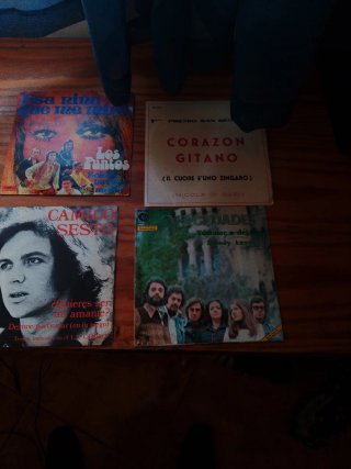 Lote 6 vinilos Pop Rock Internacional y Nacional