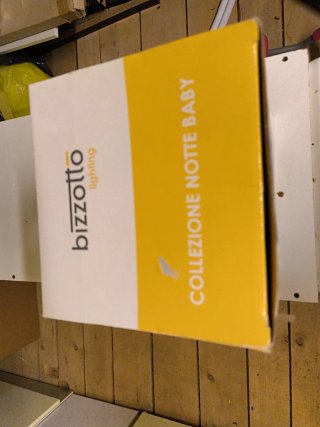 Bizzotto Lampada da Tavolo Notte Baby