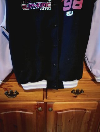 Giacca stile varsity Bershka donna
