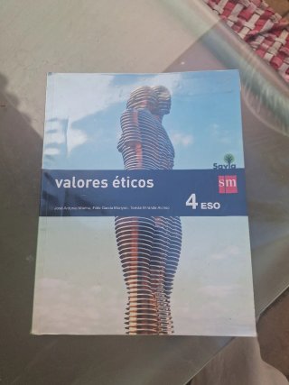 Libro Valores Éticos 4 ESO SM