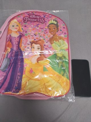 Mochila Disney Princess Rosa , frozen y minnie