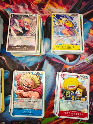 One Piece Carte Lotto 506 + 104 Rare + 3 SR