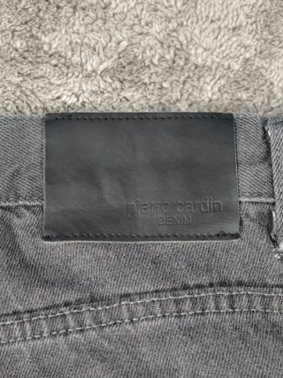 Pierre Cardin Jeans Hombre W36 Gris Vintage 90s