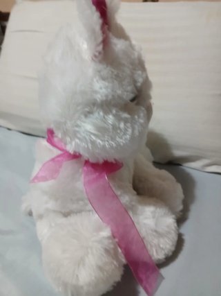 Peluche Gato Blanco y Rosa BIMAR
