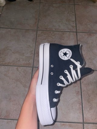 Converse Platform Nere Usate Poco Scatola