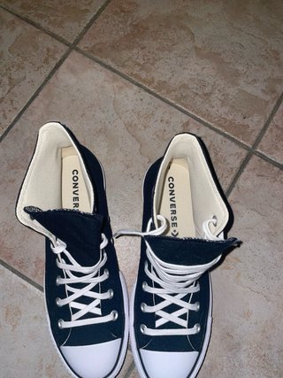 Converse Platform Nere Usate Poco Scatola