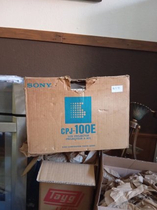 Proyector Sony CPJ-100E LCD Vintage