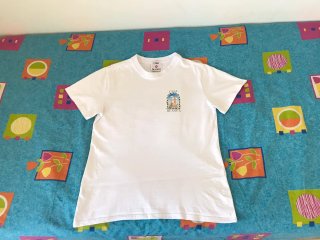 Camiseta Casa Blanca Gráfico Arquitectónico