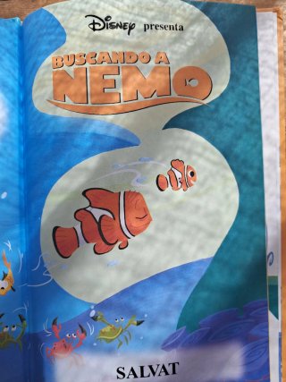 Libro infantil Buscando a Nemo