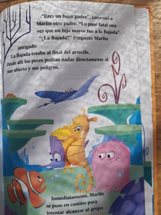 Libro infantil Buscando a Nemo